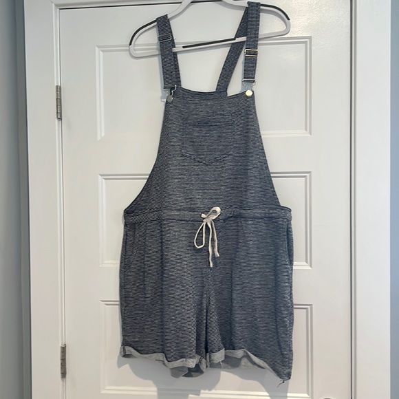 Kori Pants - Kori Striped Short Overall